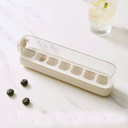 Ice Cube Trays for Freezer - Easy Ice Container with Spill-Resistant Cover