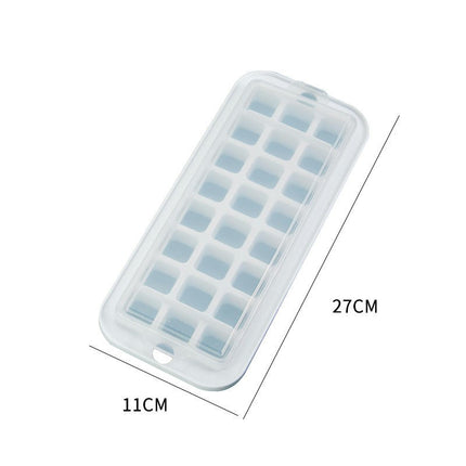 Ice Tray Safe Removable Lid - for Large Capacity Ice Home Space Saving