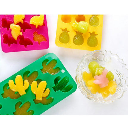 Ice Cube Trays Food Grade Silicone DIY A Variety of Shapes Ice Cube Maker