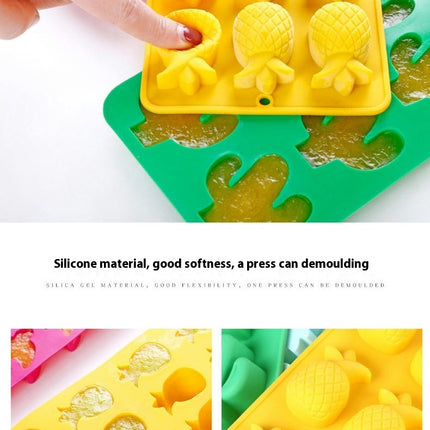 Ice Cube Trays Food Grade Silicone DIY A Variety of Shapes Ice Cube Maker