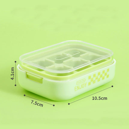 Kitchen Ice Cube Trays with Lid Stackable Ice Cube Trays for Freezer