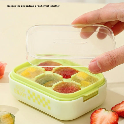 Kitchen Ice Cube Trays with Lid Stackable Ice Cube Trays for Freezer