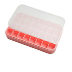 pink (Ice tray with lid)