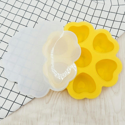 Silicone Mold Ice Tray Heart Shaped Ice Cube Tray Mold For Drinks Cocktails