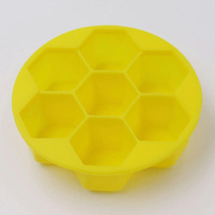 7 Honeycomb Shape Ice Molds Ice Cubes for Whiskey Ice Tray with Lid Ice Trays