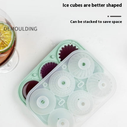 Ice Cube Molds Tray Silicone Whiskey Ice Mold 3-in-1 Spherical Prism Combination