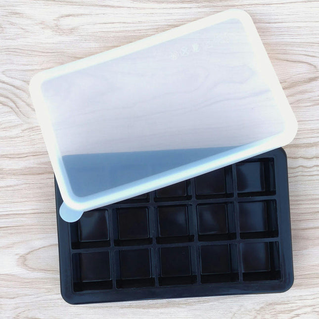 Silicone Trays Ice Cube Silicone Moulds Food Grade Removable Lid