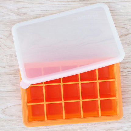 Silicone Trays Ice Cube Silicone Moulds Food Grade Removable Lid