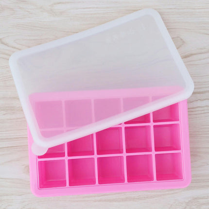 Silicone Trays Ice Cube Silicone Moulds Food Grade Removable Lid