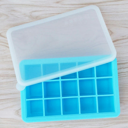 Silicone Trays Ice Cube Silicone Moulds Food Grade Removable Lid