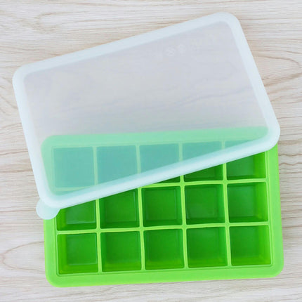 Silicone Trays Ice Cube Silicone Moulds Food Grade Removable Lid