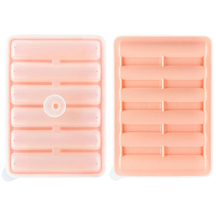 Silicone Long Ice Grids Cylindrical Ice Cube Tray Freezing Mold Making