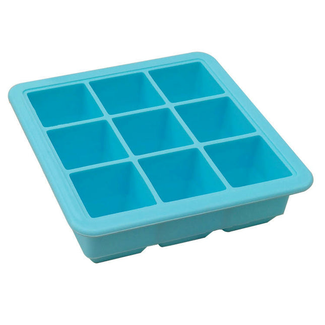 Silicone Ice Cubes Trays Ice 9 Grid DIY Silicone Ice Ice Box with Lid