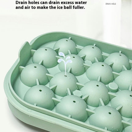 Ice Cube Trays for Freezer Create 22 Small Ice Ball at Once - Fill Portable Ice Bin