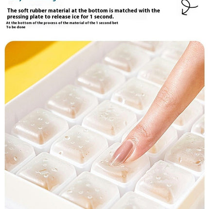 Ice Tray Freezer Molds Creative Ice Press Type Ice Tray Household Ice Mold