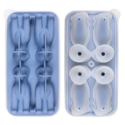 3D Labrador Ice Cube Tray Silicone Large Ice Cube Molds Fun Shapes for Freezer