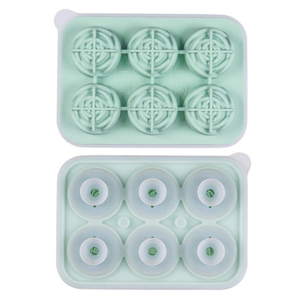 Ice Cube Trays Silicone Rose Flowers Ice Cube Molds - for Cocktails Whiskey Juice