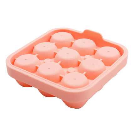 Ice Cube Tray with Lid 3D Rose Ice Cube Mold Silicone Ice Cube Trays for Freezer