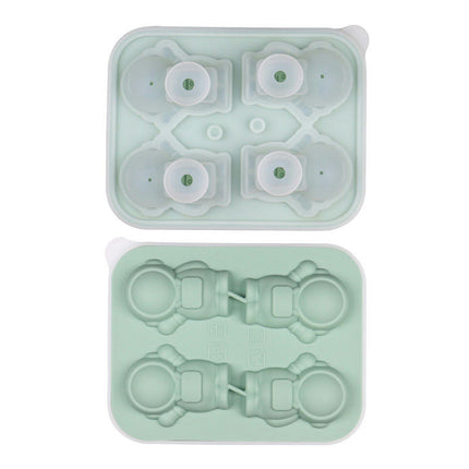 Ice Cube Tray Silicone 3D Ice Cube Mold Giant Reusable Large Ice Molds