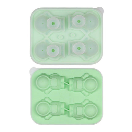 Ice Cube Tray Silicone 3D Ice Cube Mold Giant Reusable Large Ice Molds