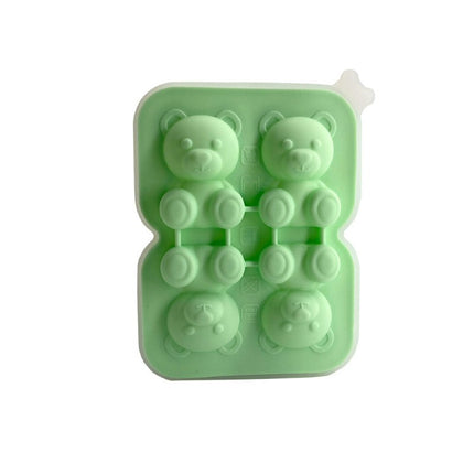 Ice Cube Tray Silicone 3D Ice Cube Mold Giant Reusable Large Ice Molds