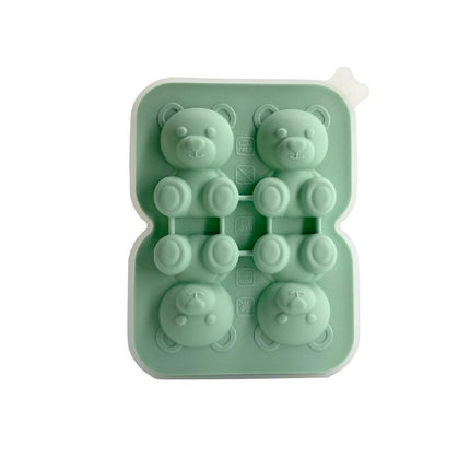 Ice Cube Tray Silicone 3D Ice Cube Mold Giant Reusable Large Ice Molds