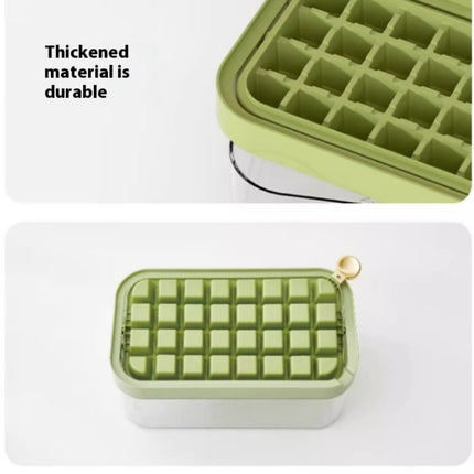 Ice Cube Tray with Lid and Bin Ice Cubes Big Capacity - for Freezer