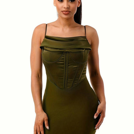 Bandage Dress Green Dress Summer Women Dress, Summer Casual Women Dress