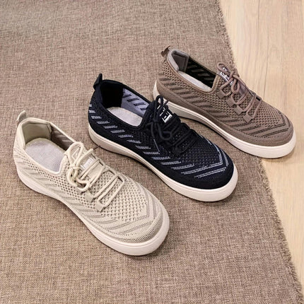 Women's Casual Low-Top Sneakers, Breathable and Comfortable, Perfect for Autumn Outdoor Activities