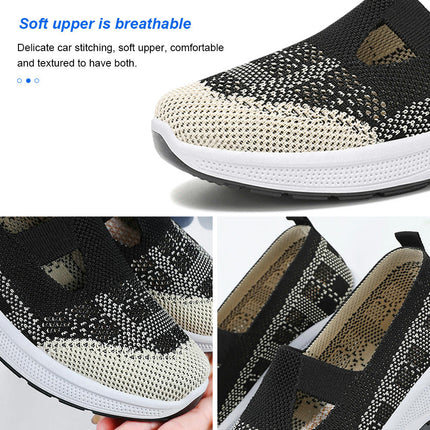 Women's Breathable Mesh Sock Sneakers - Comfortable, Slip-On Walking & Casual Athletic Shoes