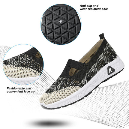 Women's Breathable Mesh Sock Sneakers - Comfortable, Slip-On Walking & Casual Athletic Shoes