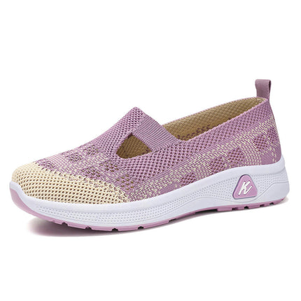 Women's Breathable Mesh Sock Sneakers - Comfortable, Slip-On Walking & Casual Athletic Shoes