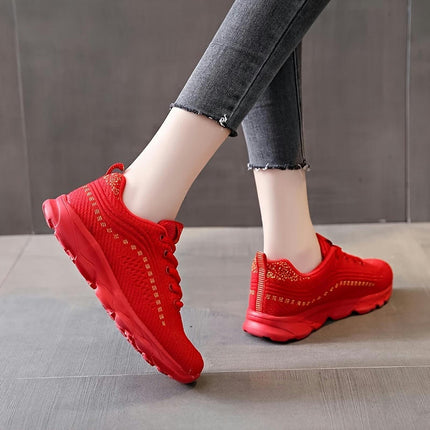 Women's Light Weight Running Shoes Tennis Sports Sneakers Female Jogging Travelling Footwear