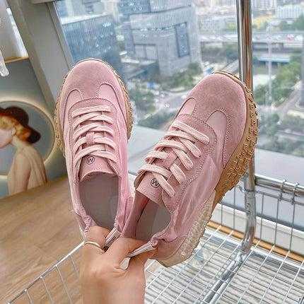 Women's Sneakers Elegant Low Top Sneakers Breathable Casual Shoes