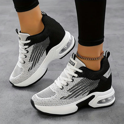 Height-Enhancing Air Cushion Casual Shoes Camping Shoes Running Shoes