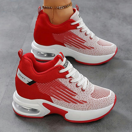 Height-Enhancing Air Cushion Casual Shoes Camping Shoes Running Shoes