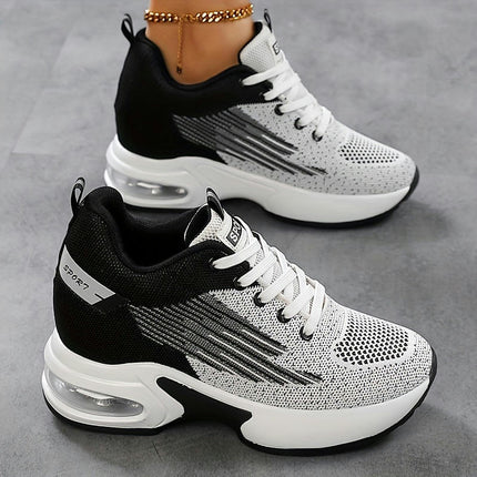 Height-Enhancing Air Cushion Casual Shoes Camping Shoes Running Shoes