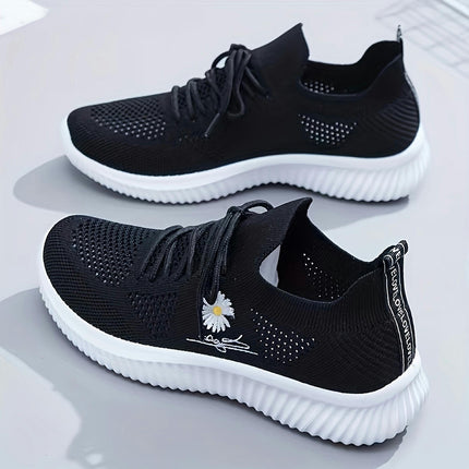 Lightweight Women's Low Top Sneakers-Breathable Sports Shoes for Running, Gym, and Casual Wear