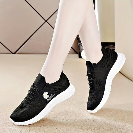 Lightweight Women's Low Top Sneakers-Breathable Sports Shoes for Running, Gym, and Casual Wear