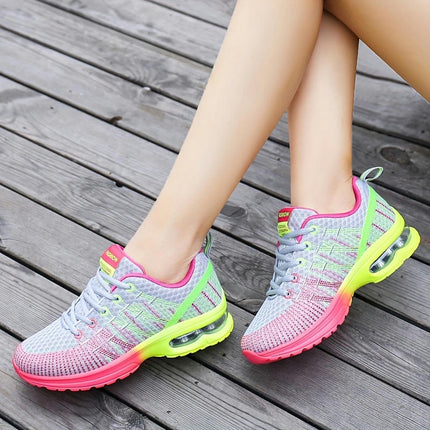 Ladies' Running Shoes Lightweight And Breathable For Daily Shopping, Traveling, And Sports Running