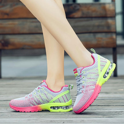 Ladies' Running Shoes Lightweight And Breathable For Daily Shopping, Traveling, And Sports Running