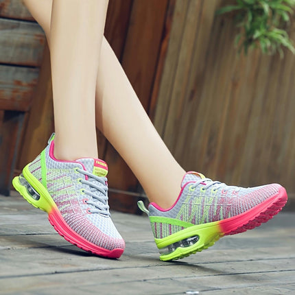 Ladies' Running Shoes Lightweight And Breathable For Daily Shopping, Traveling, And Sports Running