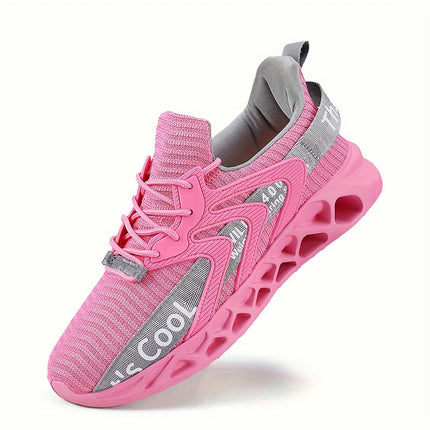 Breathable Women's Chunky Sports Shoes,Low Top Running Trainers with Lace Up