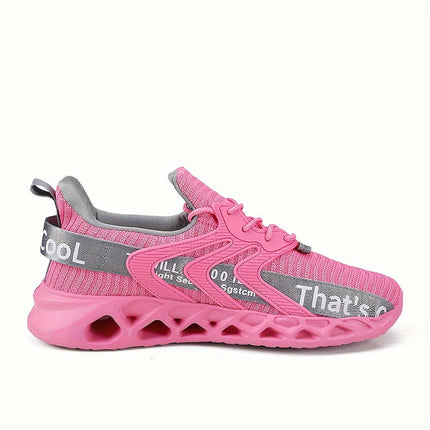 Breathable Women's Chunky Sports Shoes,Low Top Running Trainers with Lace Up