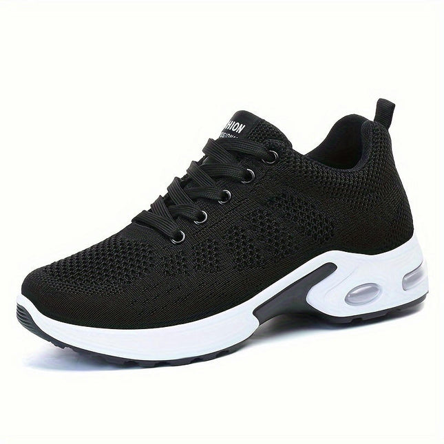 Women's Shock Absorbing Air Cushion Low Top Running Trainers, Casual Outdoor Walking Sneakers