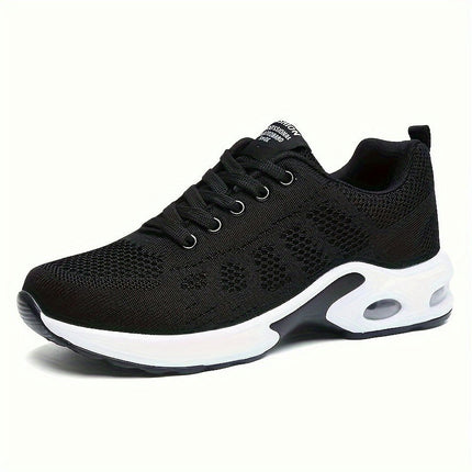 Women's Shock Absorbing Air Cushion Low Top Running Trainers, Casual Outdoor Walking Sneakers