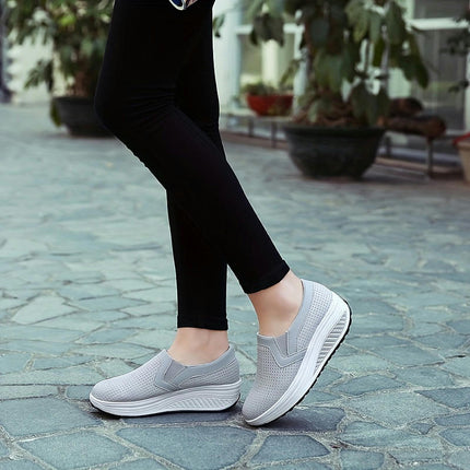 Women'S Breathable Walking Shoes-Slip-On, Lightweight, Non-Slip Casual Sneakers for Fall Season