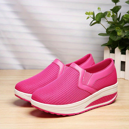 Women'S Breathable Walking Shoes-Slip-On, Lightweight, Non-Slip Casual Sneakers for Fall Season