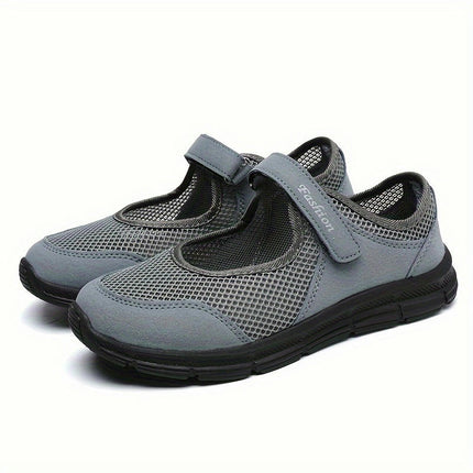 Comfortable Women's Walking Shoes - Breathable Mesh Slip-on Sneakers for Easy to Wear