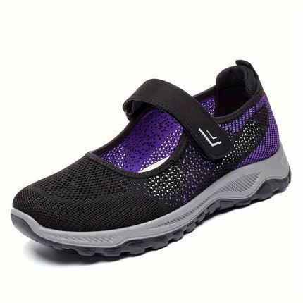 Women's Breathable Walking Shoes-Soft Mesh Upper Comfortable Fabric, Airy Design for All-Day Wear